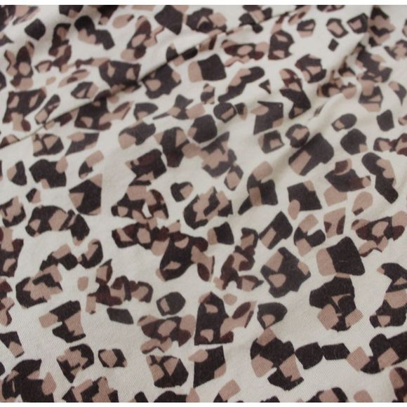 Denim & Co. XL Animal Print Hi-Low Hem Knit Dress - Picture 8 of 8